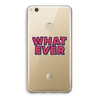 Whatever: Huawei Ascend P8 Lite (2017) Transparant Hoesje Whatever: Huawei Ascend P8 Lite (2017) Transparant Hoesje