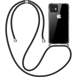 iPhone SE 2022 hoesje - Backcover - Flexibel - Koord - TPU - Transparant