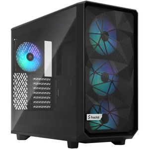 Meshify 2 Lite RGB Black TG Light Tint Tower behuizing