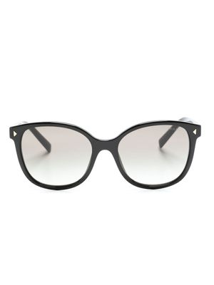 Prada Eyewear lunettes de soleil teintées à monture carrée - Noir