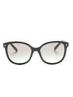 Prada Eyewear lunettes de soleil teintées à monture carrée - Noir