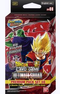 Dragon Ball Super TCG Ultimate Squad Premium Pack Set 8