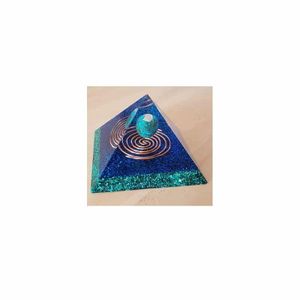 Orgonite Piramide Chrysokolla (65 mm)