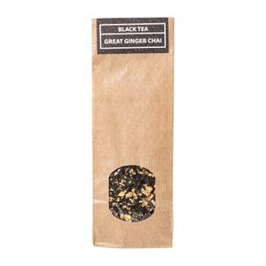 Losse zwarte thee - Great ginger chai - 75 gram