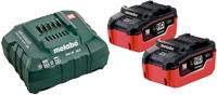 Metabo basis-set 2 x lihd 18v / 5.5 ah accu's | pick+mix - 685122000