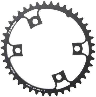 STRONGLIGHT kettingblad mod. 17 chain ring strongl. 42t inner alu black