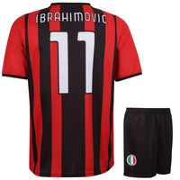 AC Milan Voetbaltenue Zlatan Ibrahimovic - Shirt - 2021-2022 - Kids en Senior - thumbnail