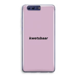 kwetsbaar: Honor 9 Transparant Hoesje