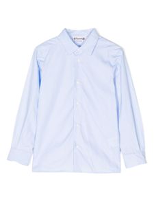 Bonpoint chemise en coton à manches longues - Bleu