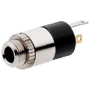 Rutenbeck 17000303 kabel-connector 3.5mm Zwart, Zilver