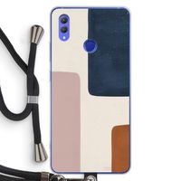 Geo #5: Honor Note 10 Transparant Hoesje met koord