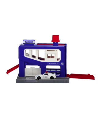 Speelgoed garage - Blauw