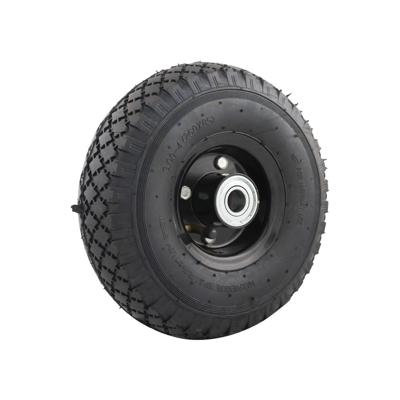 Sr bolderlar wiel 300x4 260x85 met stalen zwarte velg