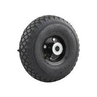 Sr bolderlar wiel 300x4 260x85 met stalen zwarte velg