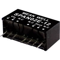 Mean Well SPAN02B-03 DC/DC-convertermodule 500 mA 2 W Aantal uitgangen: 1 x Inhoud 1 stuk(s) - thumbnail