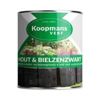 Koopmans Hout & Bielzenzwart 2,5 liter - thumbnail