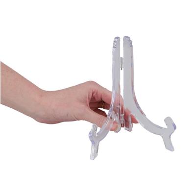 Metaltex bordenhouder 18-26 cm transparant