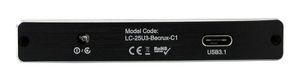 LC-Power LC-25U3-BECRUX-C1 HDD enclosure 2.5 Zwart opslagbehuizing