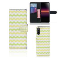 Sony Xperia L4 | Telefoon Hoesje | Waves Yellow