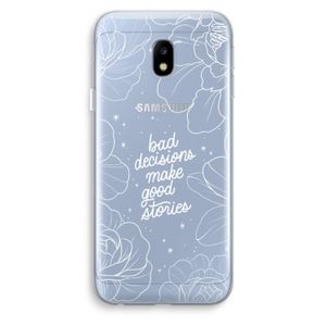 Good stories: Samsung Galaxy J3 (2017) Transparant Hoesje