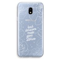 Good stories: Samsung Galaxy J3 (2017) Transparant Hoesje