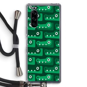 Crocs: Sony Xperia 5 Transparant Hoesje met koord