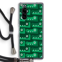 Crocs: Sony Xperia 5 Transparant Hoesje met koord