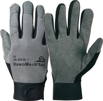 Honeywell Werkhandschoen | maat 10 zwart/grijs | kunstleer/elastan | EN 388 PSA-categorie II | 10 stuks - 064010141E 064010141E