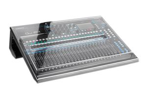 Decksaver DSP-PC-QU24 audioapparatuurtas Audiomixer Hoes Polycarbonaat (PC) Transparant