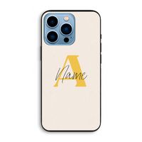 Amber Script: iPhone 13 Pro Biologisch afbreekbaar hoesje
