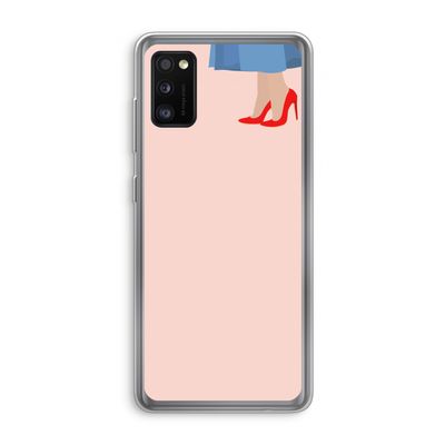 High heels: Samsung Galaxy A41 Transparant Hoesje