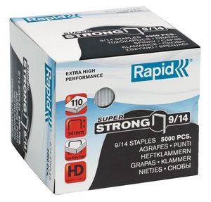 Rapid SuperStrong nietjes 9/14, gegalvaniseerd, doos van 5000 stuks