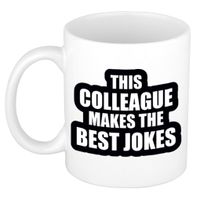 The best jokes cadeau mok / beker 300 ml The best jokes cadeau mok / beker 300 ml