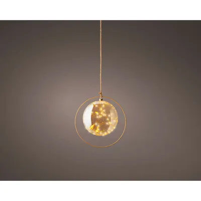 Microled bal d26h26cm ambr/k.wrm bo