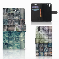 Wallet Case met Pasjes Huawei Y6 II | Honor 5A Spijkerbroeken - thumbnail