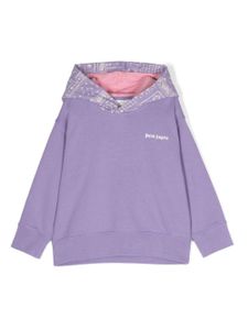 Palm Angels Kids hoodie Astro Paisley en jersey - Violet