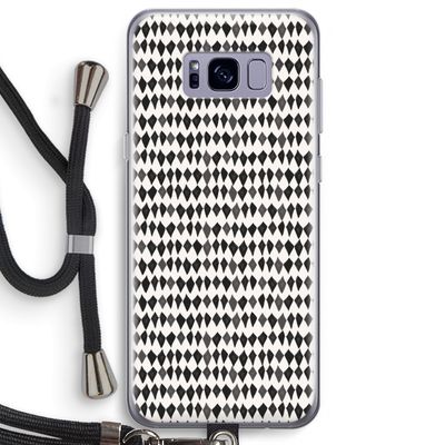 Crazy shapes: Samsung Galaxy S8 Plus Transparant Hoesje met koord