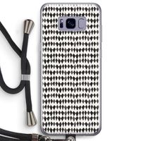 Crazy shapes: Samsung Galaxy S8 Plus Transparant Hoesje met koord
