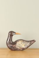 Zimbabwaans ornament Duck nr. 3, 20 cm