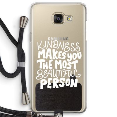 The prettiest: Samsung Galaxy A5 (2016) Transparant Hoesje met koord