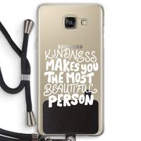 The prettiest: Samsung Galaxy A5 (2016) Transparant Hoesje met koord