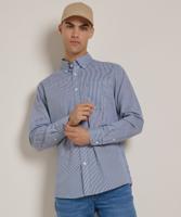 overhemd met streepjesprint overhemd met streepjesprint