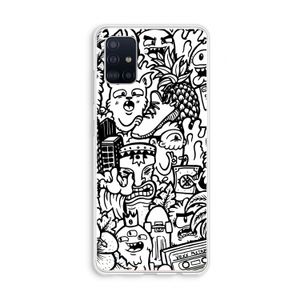 Vexx Mixtape #2: Galaxy A51 4G Transparant Hoesje