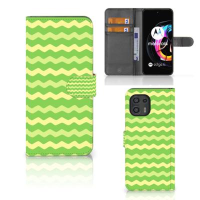 Motorola Edge 20 Lite | Telefoon Hoesje | Waves Green