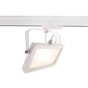 Deko Light Flood 230V-railsysteem lamp LED vast ingebouwd 15 W Energielabel: E (A - G) LED Verkeerswit (RAL 9016)