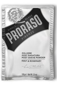 Proraso talkpoeder Mint & Rosemary 100gr
