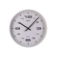 Muurklok Versa Wit Plastic 25 x 25 x 4 cm
