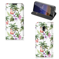 Nokia 2.2 Hoesje maken Flamingo Palms