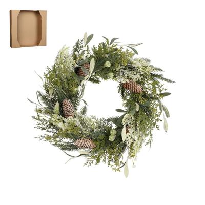Krans Alva 40 cm groen