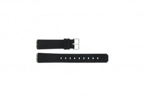 Horlogeband Jacob Jensen 130 / 131 / 132 / 133 Rubber Zwart 15mm
